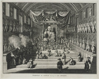 KG 11961
<br/>
Oost-Indië: Japanse tempel van duizend goden.
<br/>
<em>Picart, Bernard (1673-1733)</em>